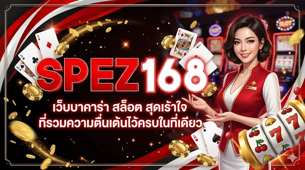 spez168 เว็บบาคาร่า สล็อต สุดเร้าใจ ที่รวมความตื่นเต้นไว้ครบในที่เดียว